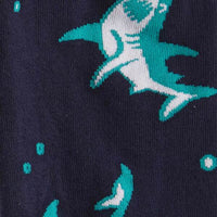 Sock it to Me "Shark Attach" Stretch Knee High Socks