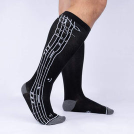 Sock it to Me "Music is my Forte" Stretch Knee High Socks