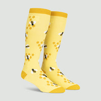 Sock it to Me Bee's Knees Stretch Knee High Socks