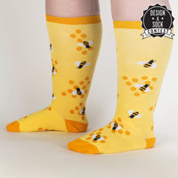 Sock it to Me Bee's Knees Stretch Knee High Socks