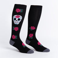 Sock it to Me "Sugar Skull" Stretch Knee High Socks