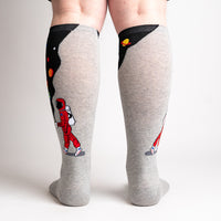 Sock it to Me "Moon Walk in the Morning" Stretch Knee High Socks