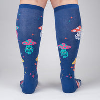 Sock it to Me "Heavily Meditated" Stretch Knee High Socks