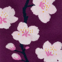 Sock it to Me "Cherry Blossoms" Stretch Knee High Socks