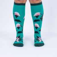 Sock it to Me "Philodendron" Stretch Knee High Socks
