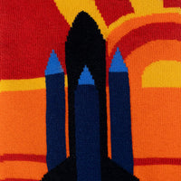 Sock it to Me "It's Only Rocket Science" Stretch Knee High Socks