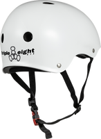 Triple 8 THE Certified Helmet SS White Glossy