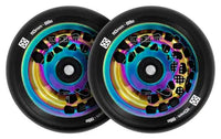 Slamm Split Core Wheels Pair 110mm Neochrome
