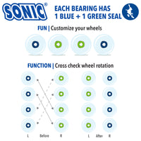 Sonic Speed 608 Bearings 16pk