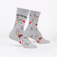 Sock it to Me Prosec-ho-ho-ho! Womens Crew Socks