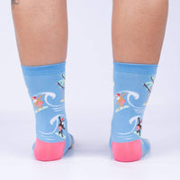 Sock it to Me Sea you in the Morning Womens Crew Socks