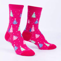 Sock it to Me Feelin' Pine Womens Crew Socks