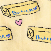 Sock it to Me "Butter Me Up" Womens Crew Socks