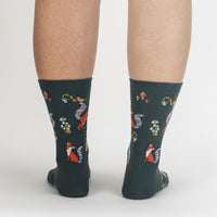 Sock it to Me Foxy, I Think I Love You! Womens Crew Socks