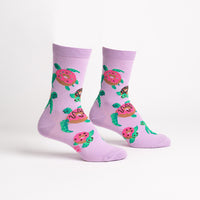 Sock it to Me "Donut Worry, Be Happy" Womens Crew Socks