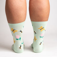 Sock it to Me "Sow in Love" Womens Crew Socks