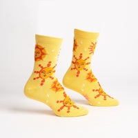 Sock it to Me "Shine Bright" Womens Crew Socks