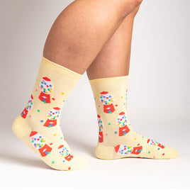 Sock it to Me "I Chews You" Womens Crew Socks