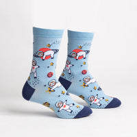 Sock it to Me "Slow Gravity" Womens Crew Socks