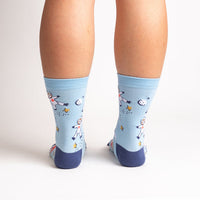 Sock it to Me "Slow Gravity" Womens Crew Socks