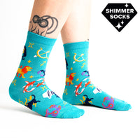 Sock it to Me "What's Your Sign?" Womens Crew Socks