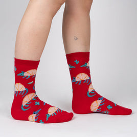 Sock it to Me "Ques-adillo" Womens Crew Sock
