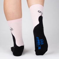 Sock it to Me "Go for It" Womens Crew Socks