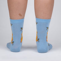 Sock it to Me "Honey, Bee Yourself" Womens Crew Socks