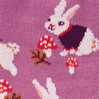 Sock it to Me "Snuggle Bunny" Womens Crew Sock