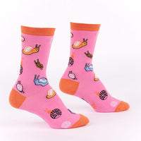 Sock it to Me "Jelly Candy Snails" Womens Crew Socks