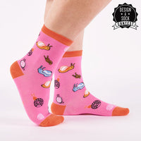 Sock it to Me "Jelly Candy Snails" Womens Crew Socks