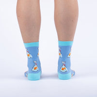 Sock it to Me "Gold Fish" Womens Crew Sock