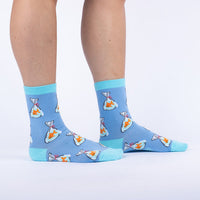 Sock it to Me "Gold Fish" Womens Crew Sock