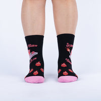 Sock it to Me "Slow Burn" Womens Crew Sock