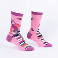 Sock it to Me "Romantasy" Womens Crew Socks