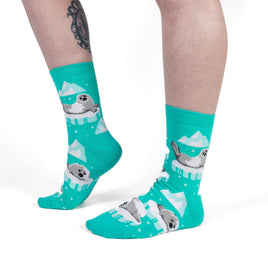 Sock it to Me "Seally Me!" Womens Crew Socks