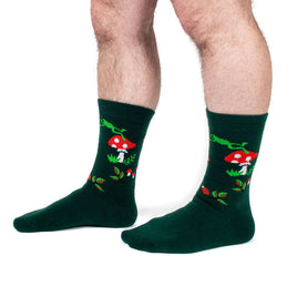 Sock it to Me "Froget About It" Wool Crew Socks