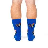 Sock it to Me "Rise and Shine Mother Cluckers" Wool Crew Socks