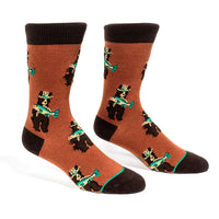 Sock it to Me "What a Catch!" Wool Crew Socks