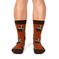 Sock it to Me "What a Catch!" Wool Crew Socks