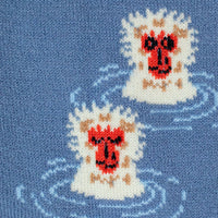 Sock it to Me "Arctic Monkeys" Wool Crew Socks