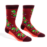 Sock it to Me "Ski-Rex" Wool Crew Socks