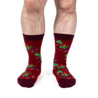 Sock it to Me "Ski-Rex" Wool Crew Socks