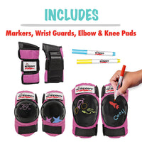 Triple 8 Wipeout Dry Erase Tri Pack Pink