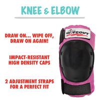 Triple 8 Wipeout Dry Erase Tri Pack Pink