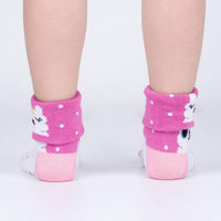 Sock it to Me Llama-corn Youth Turn Cuff Crew Socks