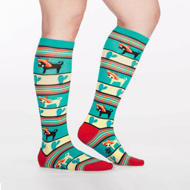 Sock it to Me Yo Quiero Sombrero Knee High Socks