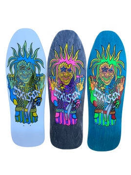 Vision Joe Johnson Groovy Guru Deck - 9.5" x 30.5"