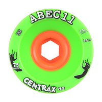 ABEC 11 Wheels Centrax HD 75mm Green 4 Pack