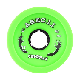 ABEC 11 Wheels Centrax Reflex 77mm 80a Neon Green 4 pack